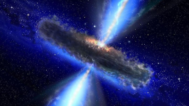 kvasaari gravitaatioaalto musta aukko
