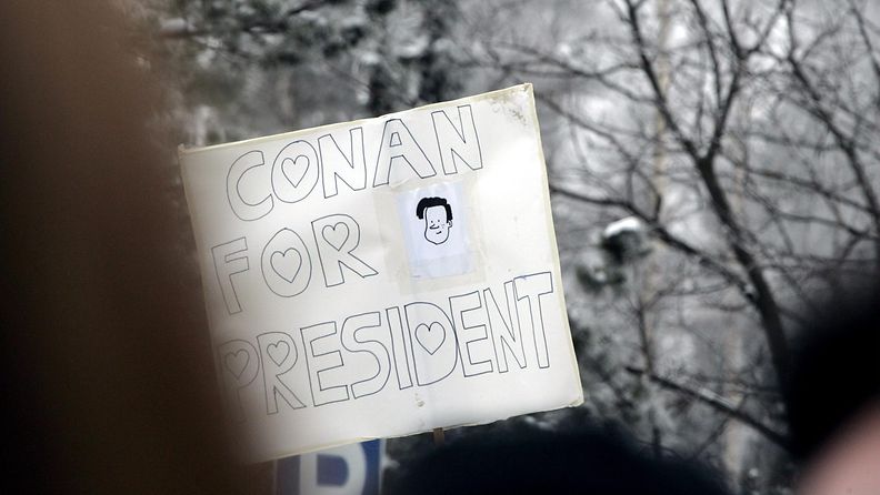 Conan O'Brien presidentiksi