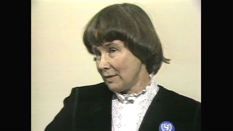 Lisbet Palme noin vuonna 1988
