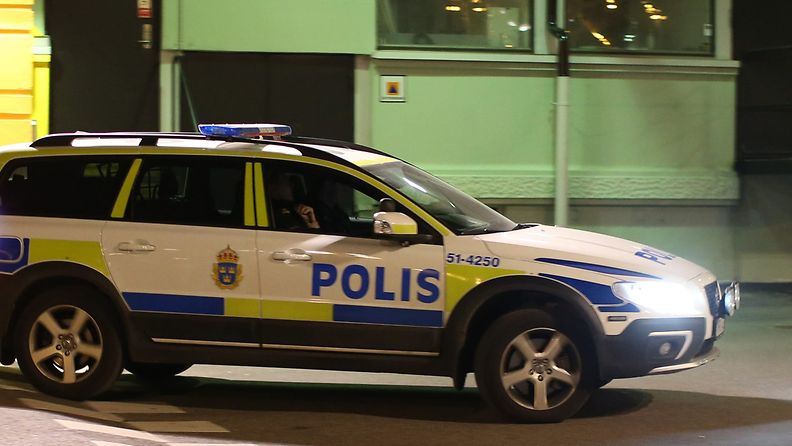 Poliisi Ruotsi. Kuvituskuva.