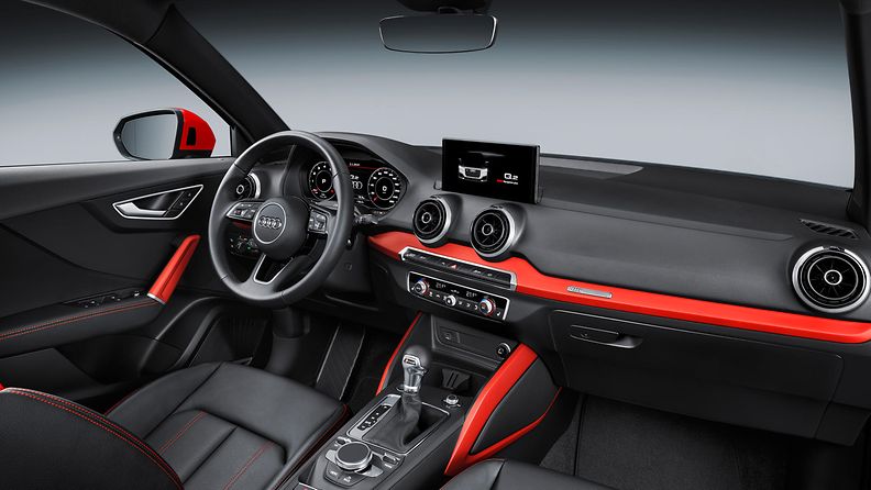 Audi Q2 sisältä