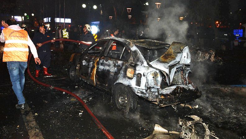 Turkki Ankara pommi räjähdys
