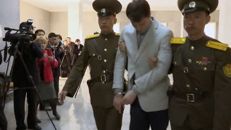 Otto Warmbier tuomio Pohjois-Korea