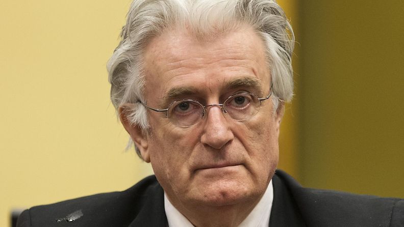 Radovan Karadzic oikeudessa