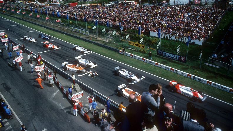Zolder, Belgia, Belgian GP; 1981, Dave Lucket, Riccardo Patrese