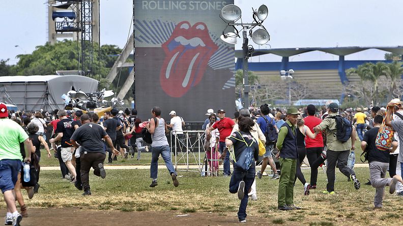 The Rolling Stones Kuubassa 25.3.2016 2
