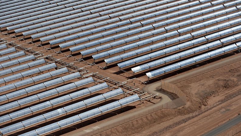 Aurinkovoimala, Marokko, aurinkoenergia