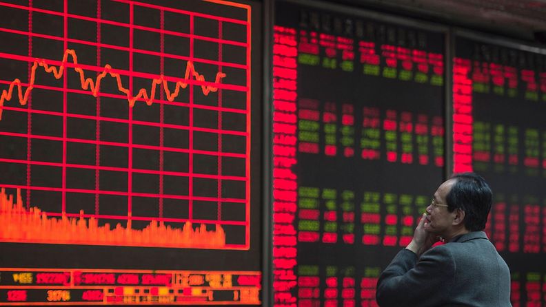 kiina pörssi osakemarkkinat