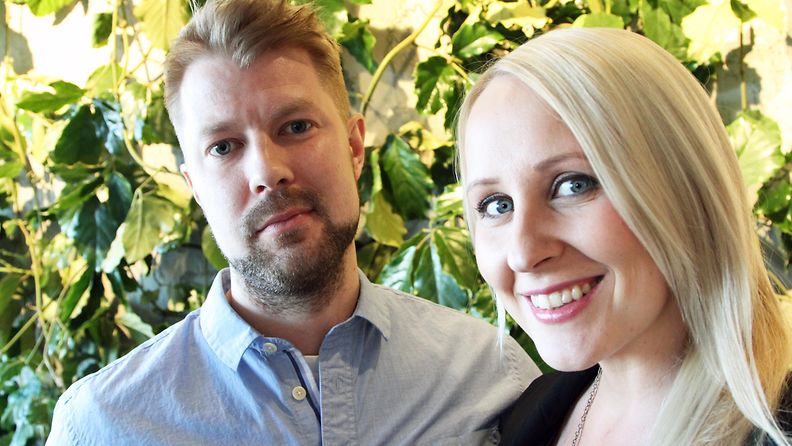 Lauri ja Elina Kottonen Relove-avajaisissa 13.4.2016 1