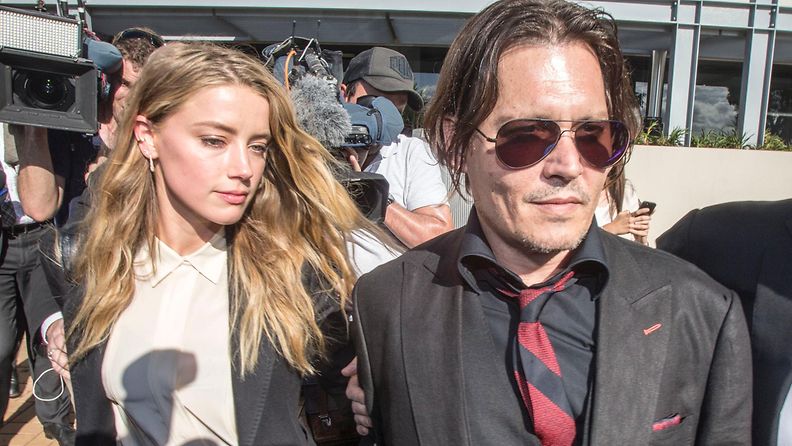 Johnny Depp ja Amber Heard 17.4.2016 2