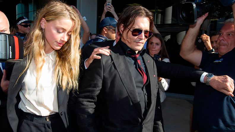 Johnny Depp ja Amber Heard 17.4.2016 4