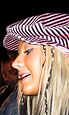 Christina Aguilera ja ajanmukainen hiusväri, 2002 Copyright: Splash News / All Over Press. Photographer: Carlos/ Splash News.