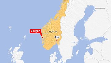 Bergen kartta