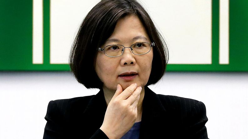 Taiwanin presidentti Tsai Ing-wen 