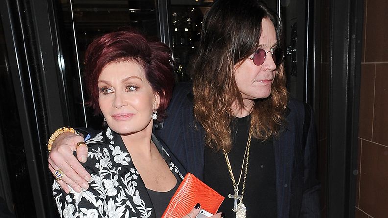 Ozzy ja Sharon Osbourne 13.11.2013