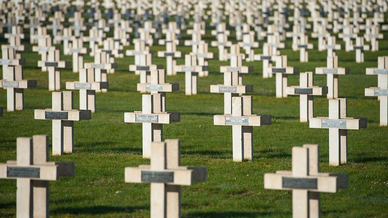 Verdunin taistelu ensimmäinen maailmansota hautausmaa