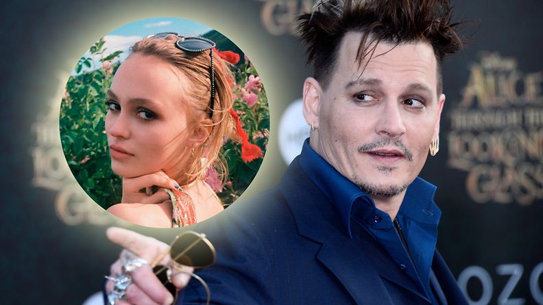 Lily-Rose Depp ja Johnny Depp 2016