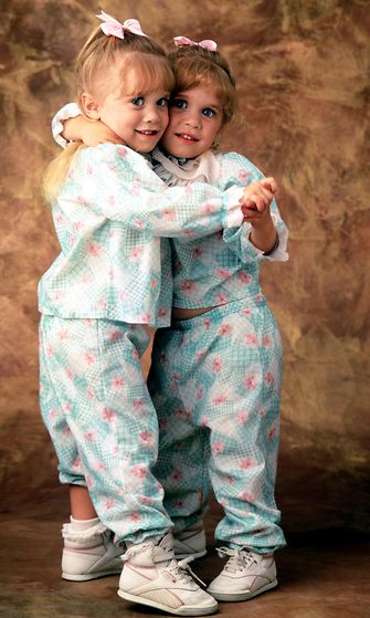 Mary-Kate ja Ashley Olsen 1980-luvun loppu 3