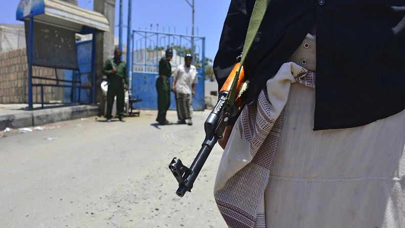 Jemen Yemen ase turvatarkastus