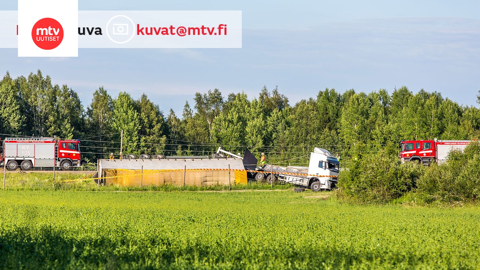 Kuva: Henkilöauto Ja Rekka Kolaroivat Kotkassa – Yksi Kuollut ...