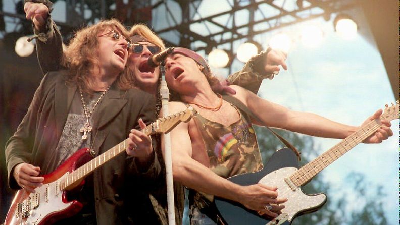 Ruisrock 1995 Bon Jovi ja Little Steven