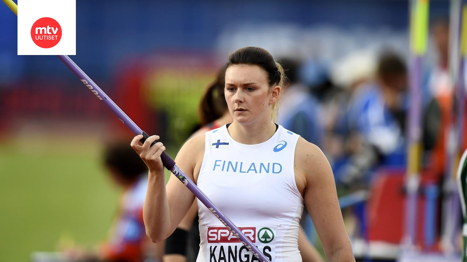 Keihäsnainen Jenni Kangas Ylelle Voin sanoa että jännitti MTVuutiset.fi