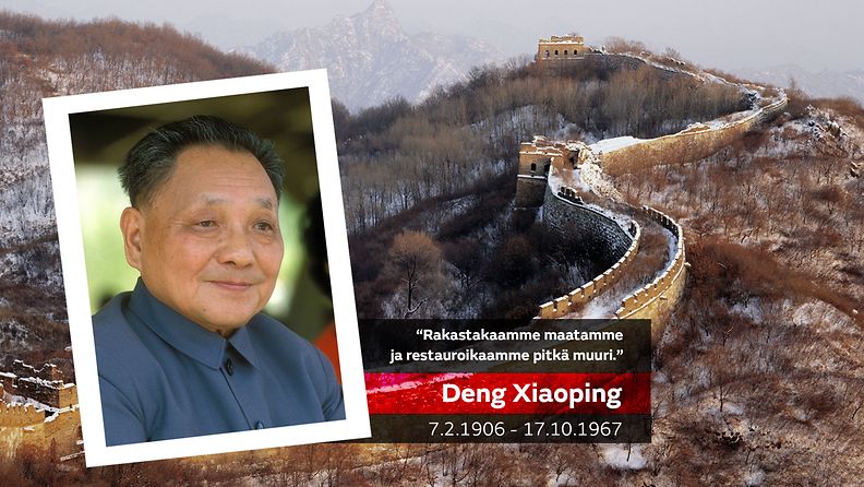 Kiinan muuri - Deng Xiaoping