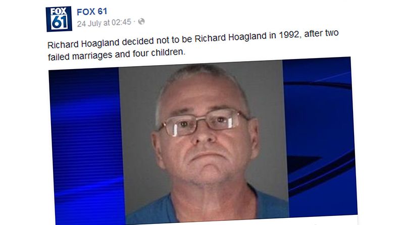 Richard Hoagland. Kuvakaappaus Facebookista.