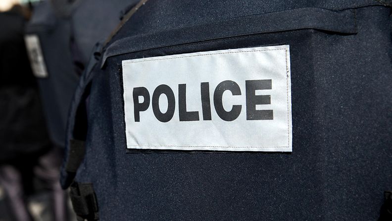 Ranskan poliisi kuvituskuva ranskalaispoliisi