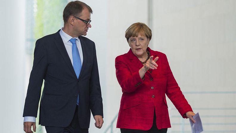 Sipilä ja Merkel