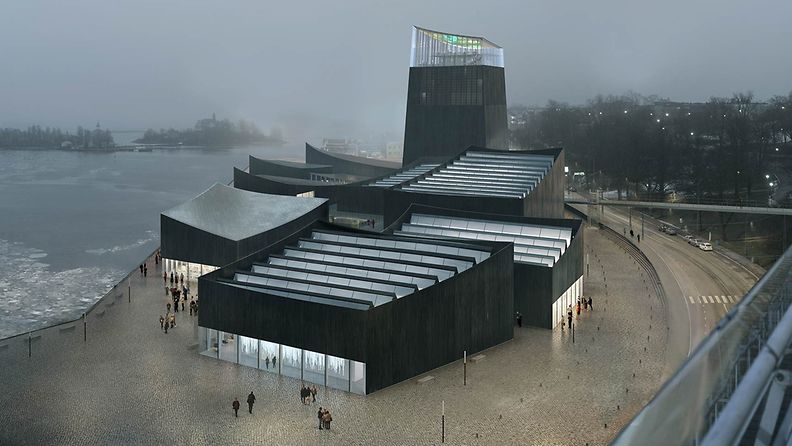 Guggenheim-arkkitehtuurikisan voittanut ehdotus