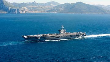 USS Dwight D. Eisenhower USA Yhdysvallat ISIS Persianlahti 2