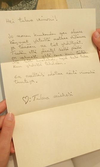 Samuelin kirje Tiinalle (1)