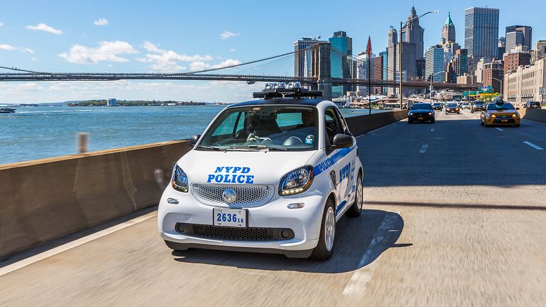 smart fortwo nypd 2