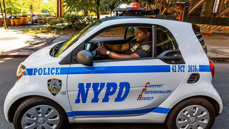 smart fortwo nypd 3