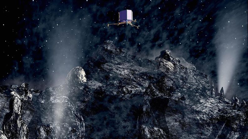 Rosetta, avaruus, komeetta