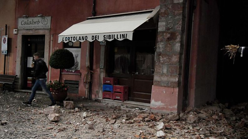 Italia maanjäristys