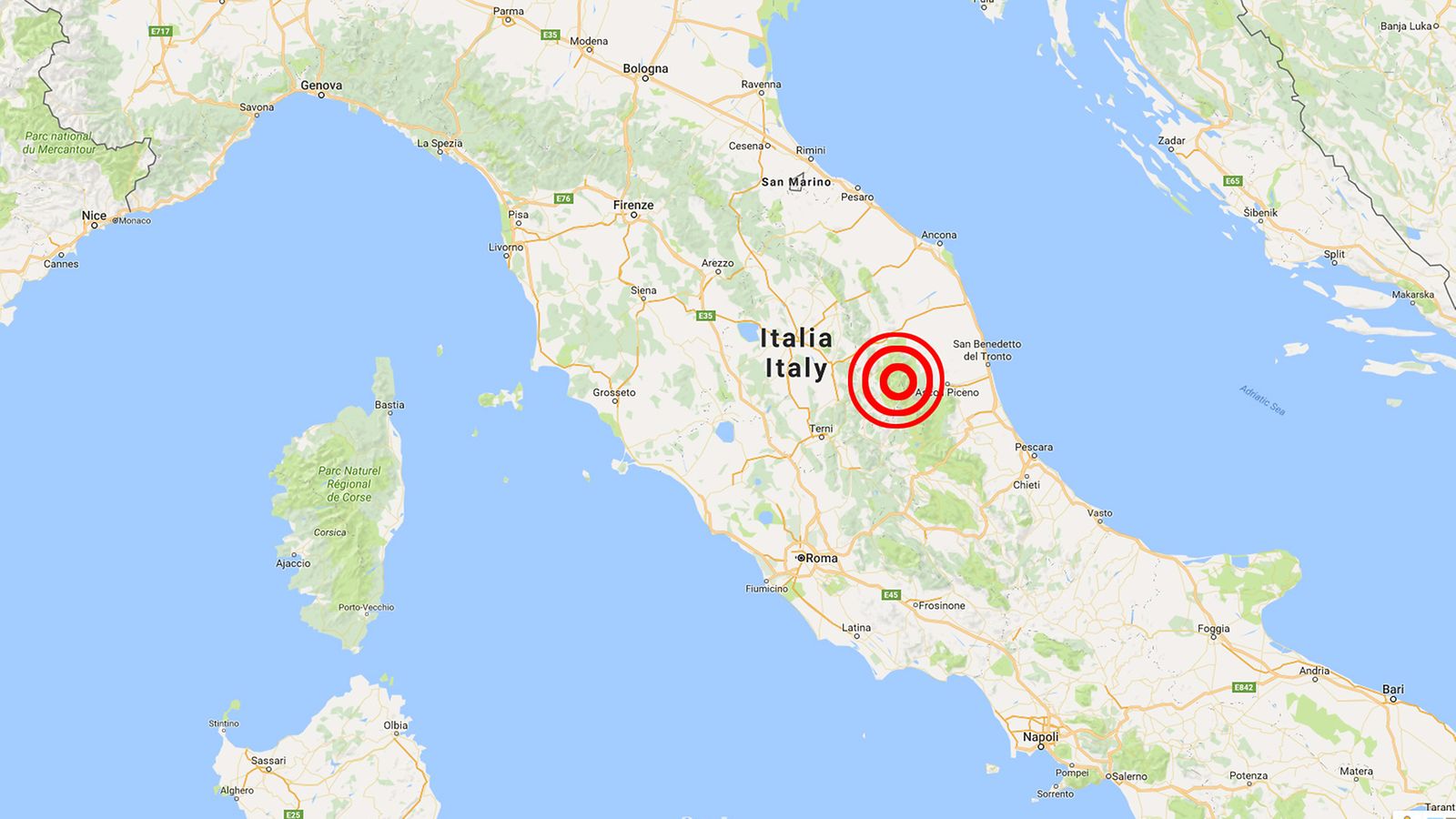 Italiassa taas voimakas maanjäristys – 