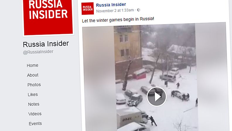 talvi yllätti venäläiset