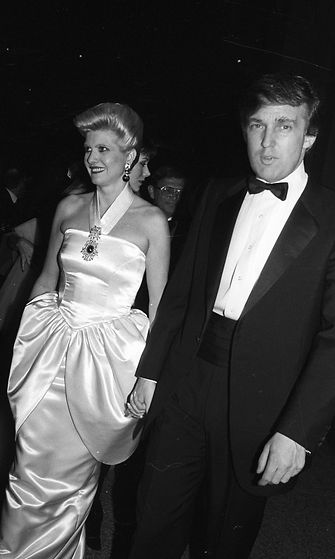 Donald Trump ja Ivana Trump tammikuu 1988