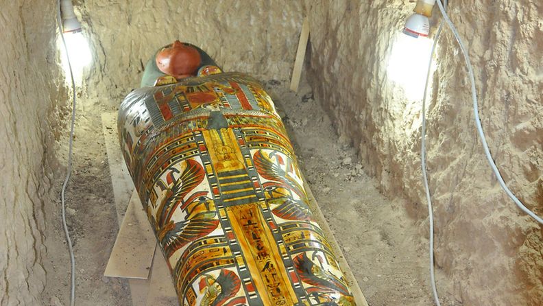 Sarkofagi, muumio, Luxor Egypti