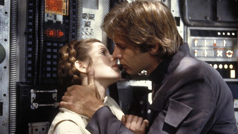 Carrie Fisher ja Harrison Ford 1980 (1)