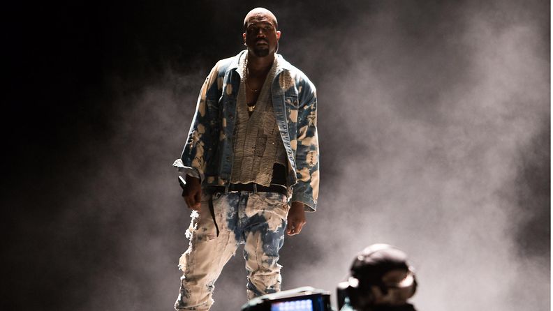 Kanye West Glastonburyssa 27.6.2015