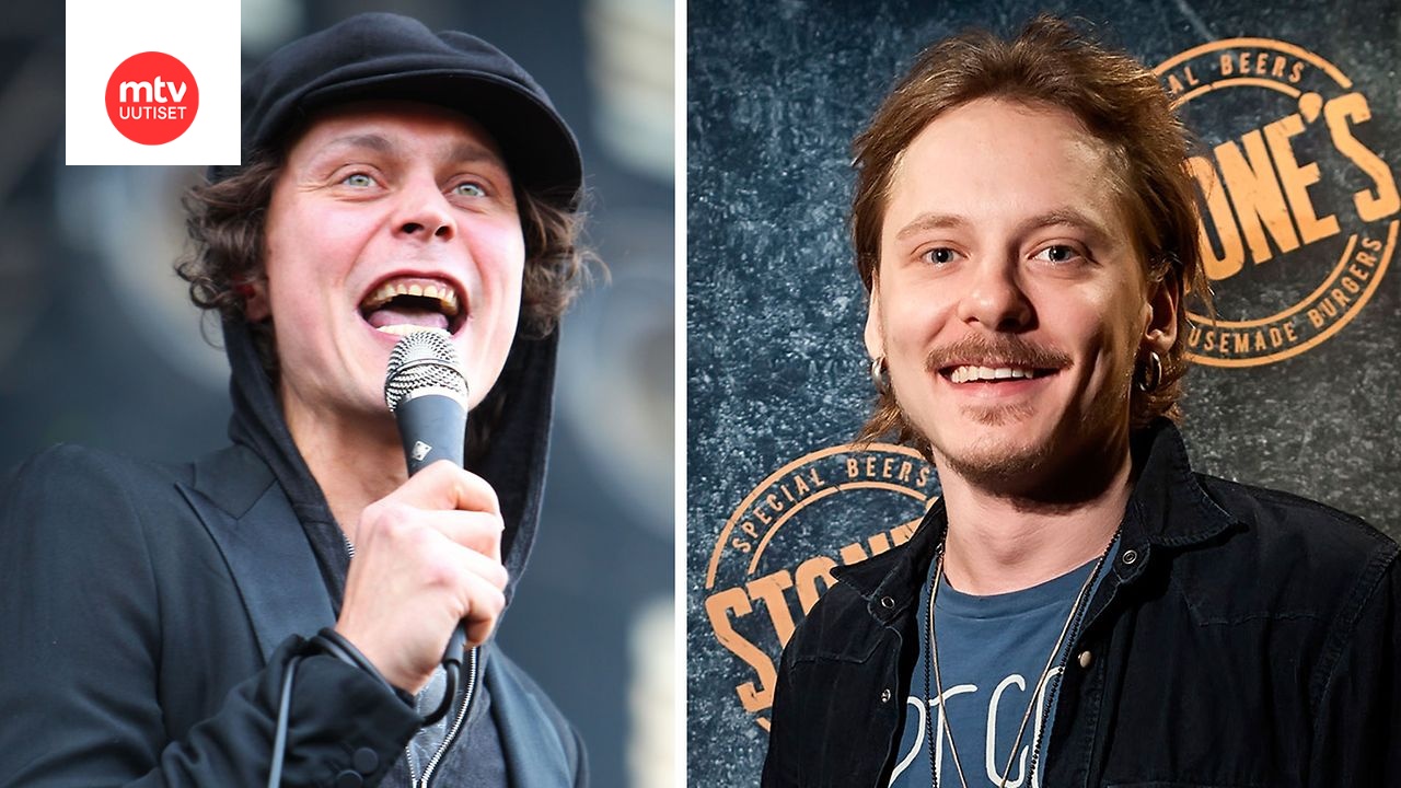 Ville Valo ja Jonne Aaron nostalgisessa kuvassa – mitä siloposkia! - MTVuutiset.fi