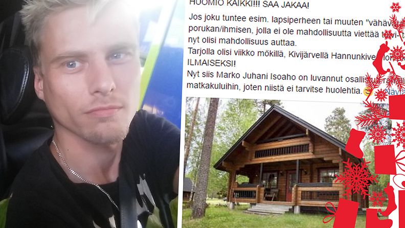 Facebook joulumieli Antti Uitto