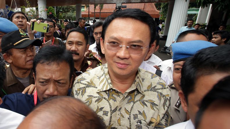 Jakartan pormestari Basuki Tjahaja Purnama