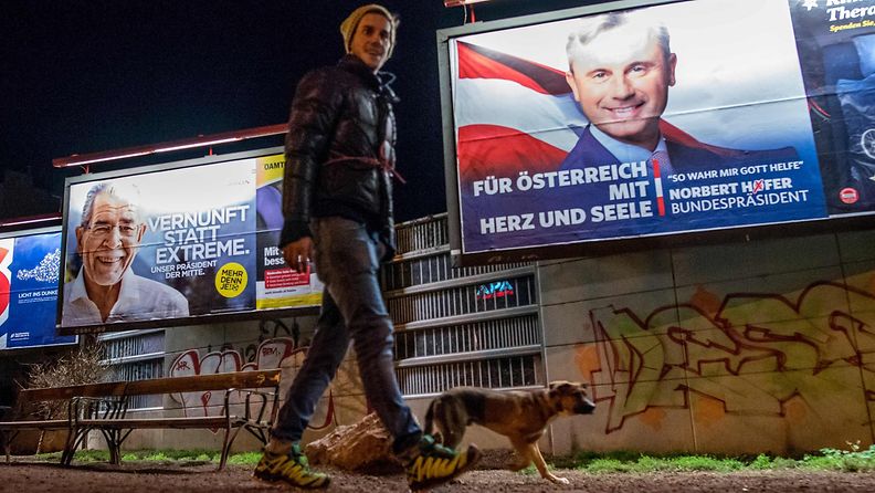itävalta presidentinvaalit norbert hofer alexander van der bellen