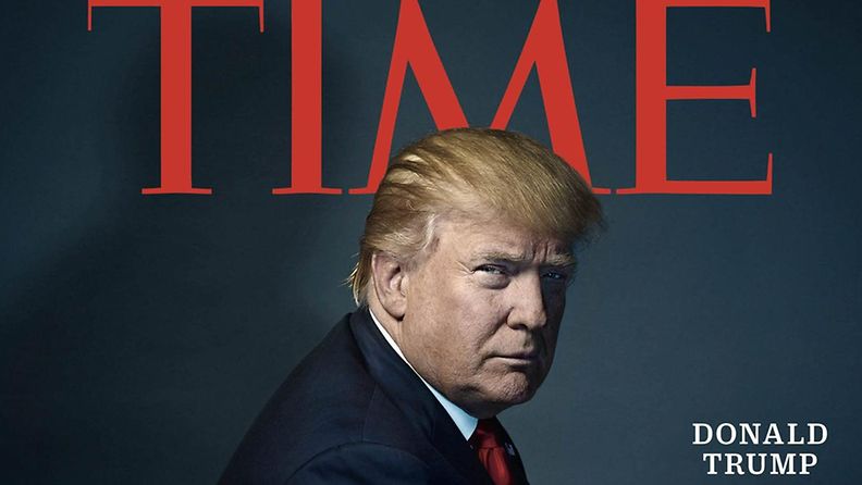 Donald Trump on Time-lehden vuoden henkilö.
