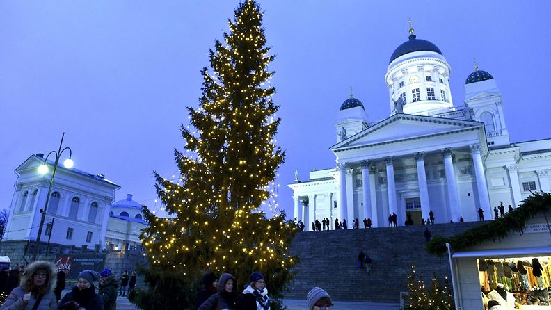 Helsingin torin joulukuusi