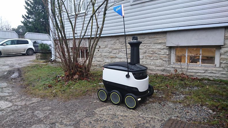 Kuljetusrobotti Tallinnassa, Wolt-ruokapalvelun palveluksessa